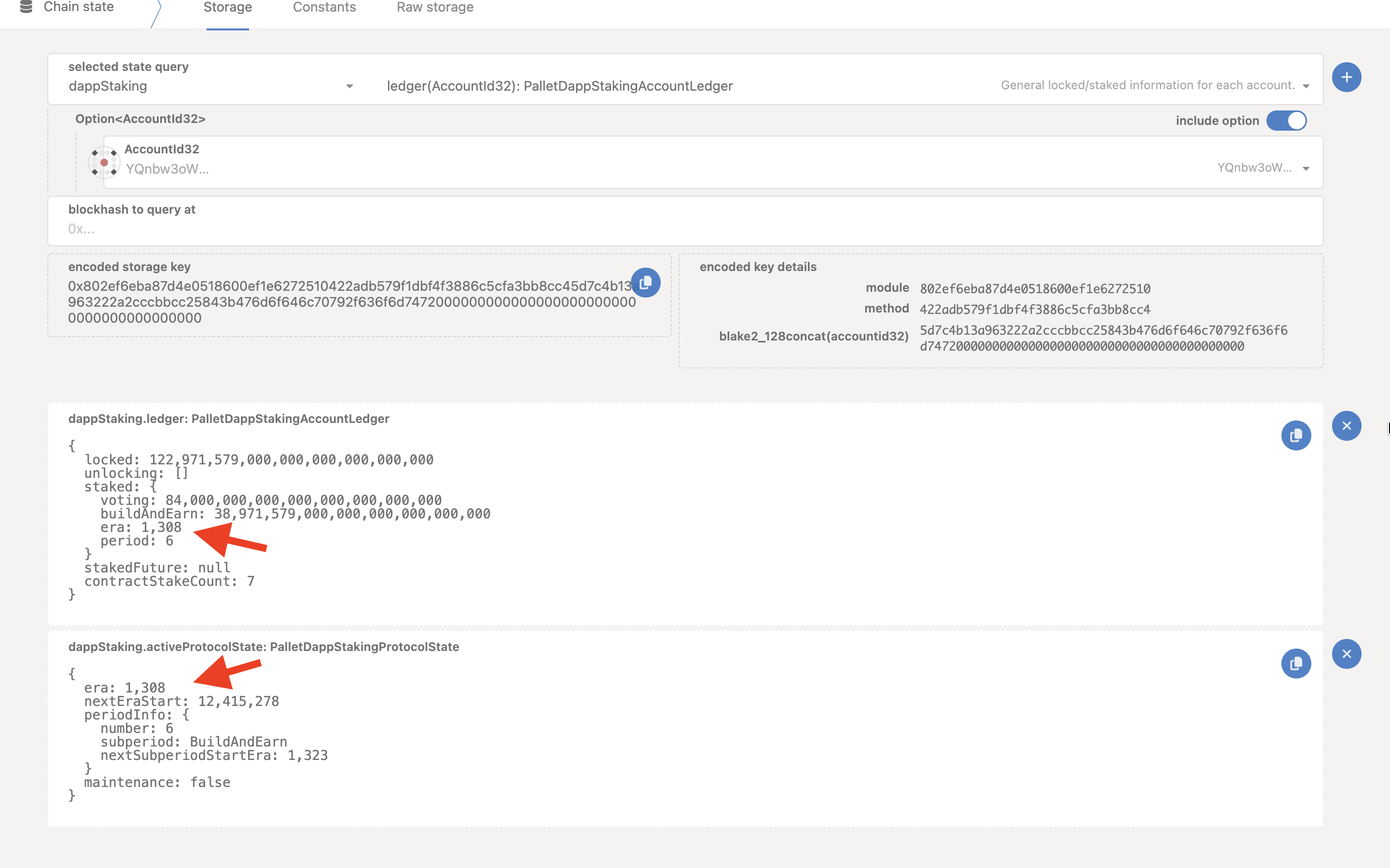 Cheching after claimed eras
